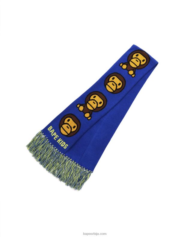 Плави клинци A Bathing Ape баби мило плетени шал J42801766