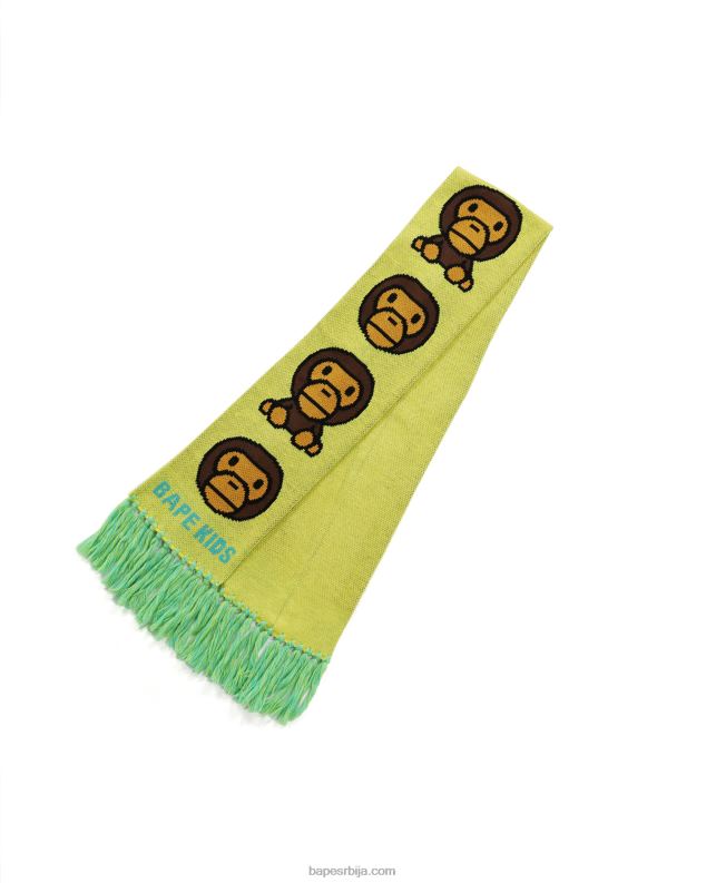 жута клинци A Bathing Ape баби мило плетени шал J42801768
