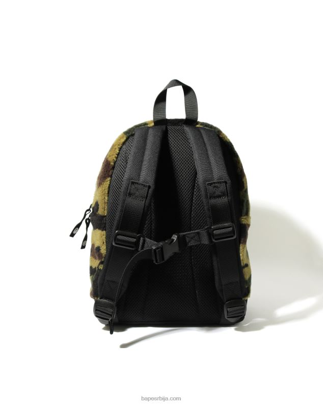 Војничко зелена клинци A Bathing Ape 1. цамо боа ајкула дневни ранац J42801797