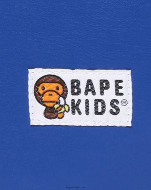 Плави клинци A Bathing Ape баби мило рацинг торба за раме J42801730