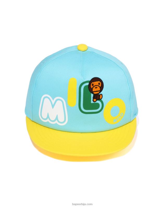 светло плава клинци A Bathing Ape баби мило фонт цап J42801344
