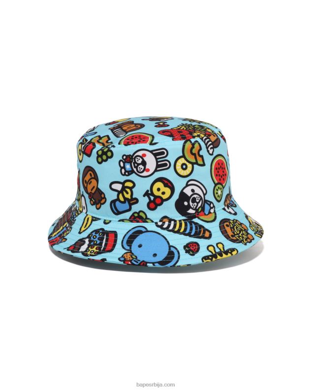 светло плава клинци A Bathing Ape баби мило мешовито воће шешир J42801388