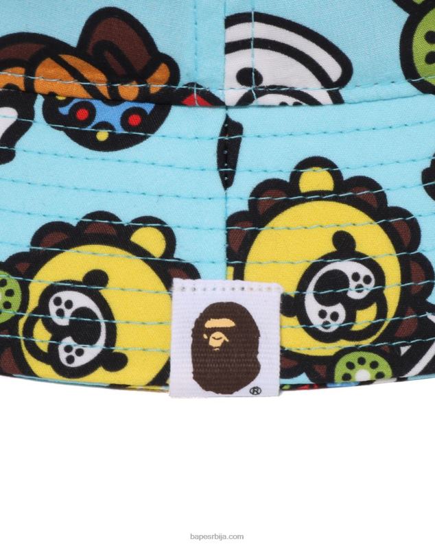 светло плава клинци A Bathing Ape баби мило мешовито воће шешир J42801388
