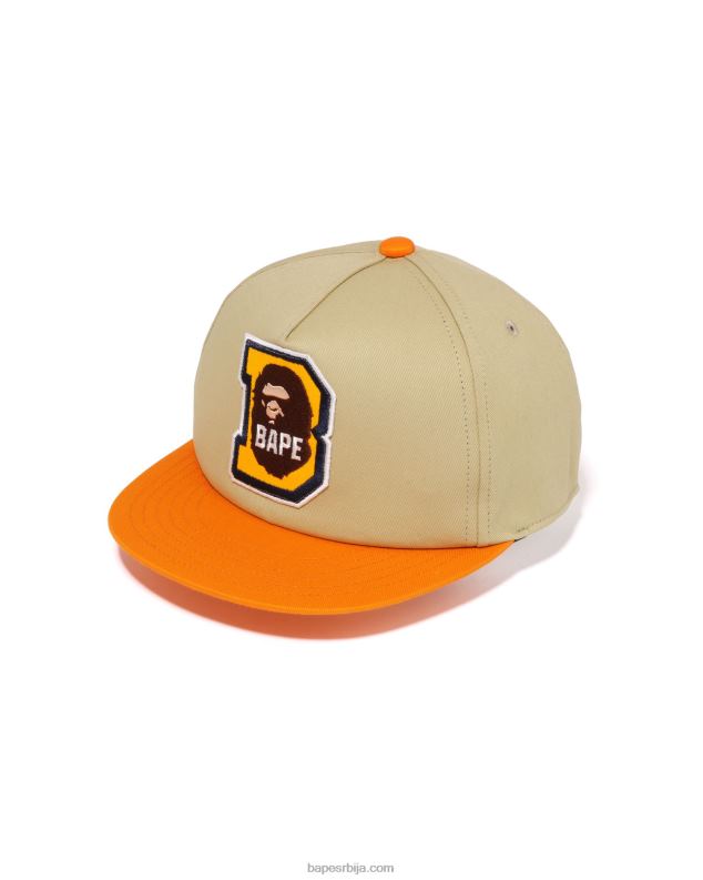беж клинци A Bathing Ape глава б патцх капа J42801435
