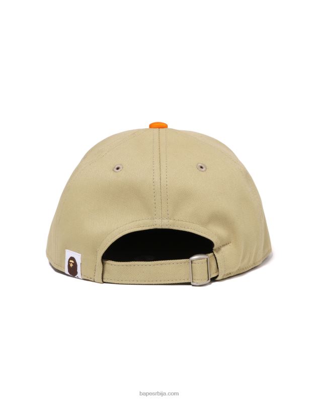 беж клинци A Bathing Ape глава б патцх капа J42801435