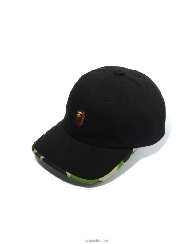 црн клинци A Bathing Ape абц маскирна капа за главу J42801692