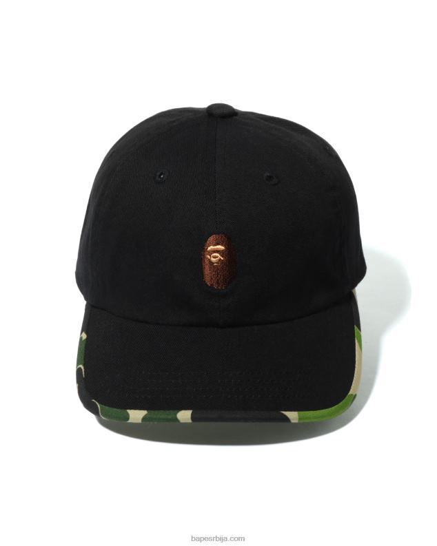црн клинци A Bathing Ape абц маскирна капа за главу J42801692