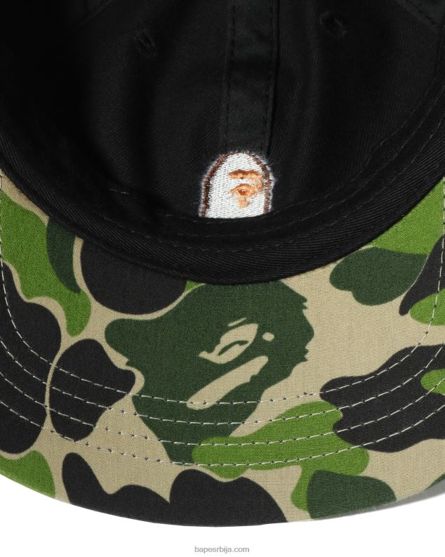 црн клинци A Bathing Ape абц маскирна капа за главу J42801692