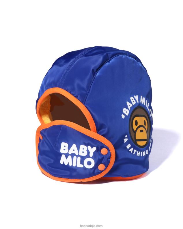 Плави клинци A Bathing Ape баби мило тркачка капа J42801714
