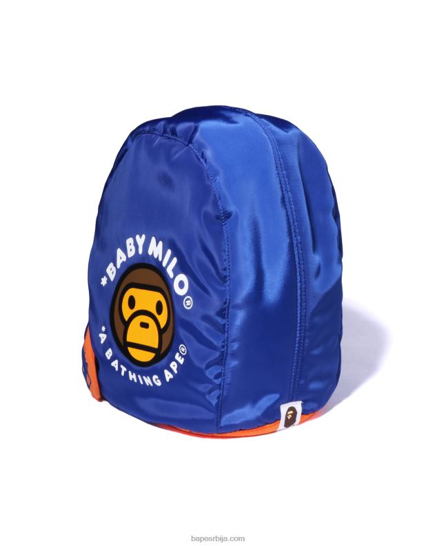 Плави клинци A Bathing Ape баби мило тркачка капа J42801714