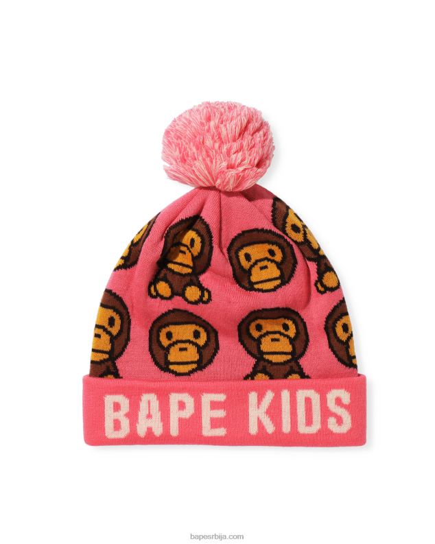 розе клинци A Bathing Ape плетена капа баби мило J42801752