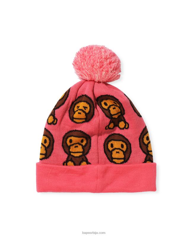 розе клинци A Bathing Ape плетена капа баби мило J42801752