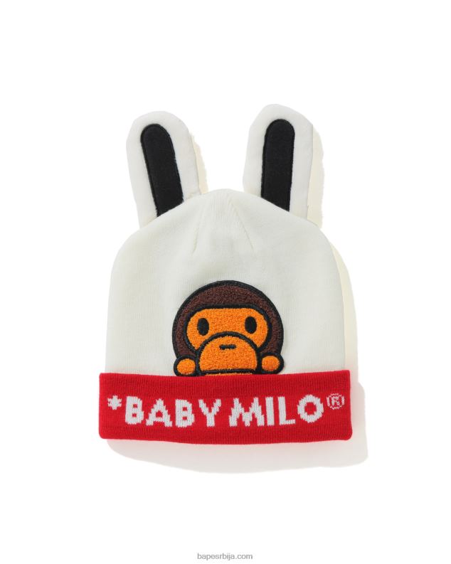 бео клинци A Bathing Ape беба мило пријатељи боа капа J42801763