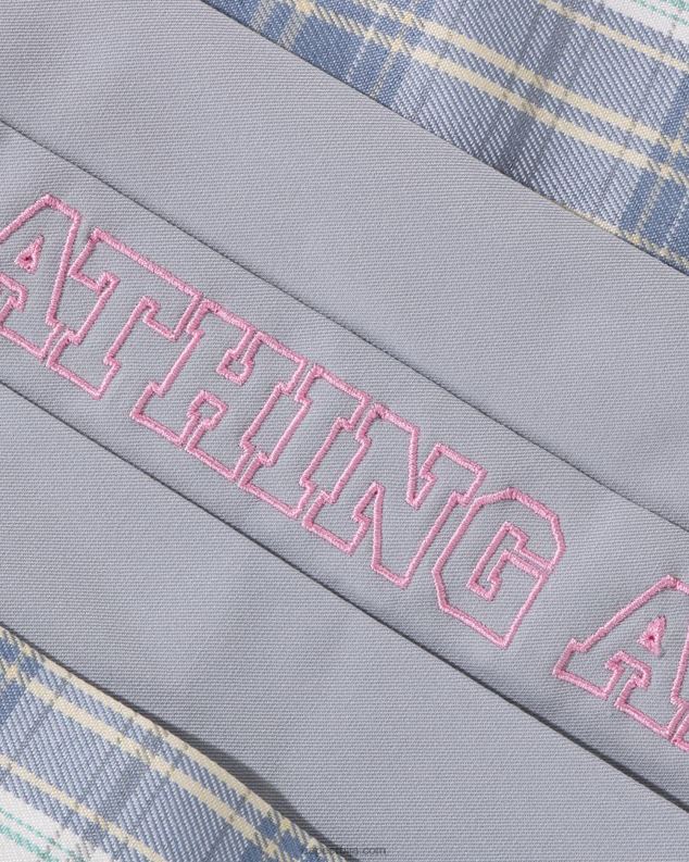 Плави клинци A Bathing Ape карата плисирана сукња јр J42801443