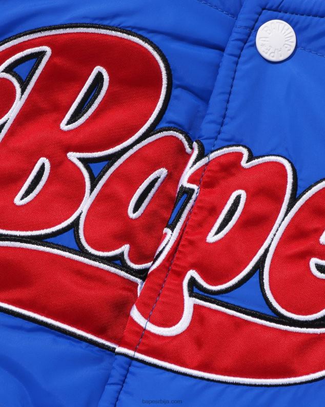 Плави клинци A Bathing Ape подстављена јакна J42801547