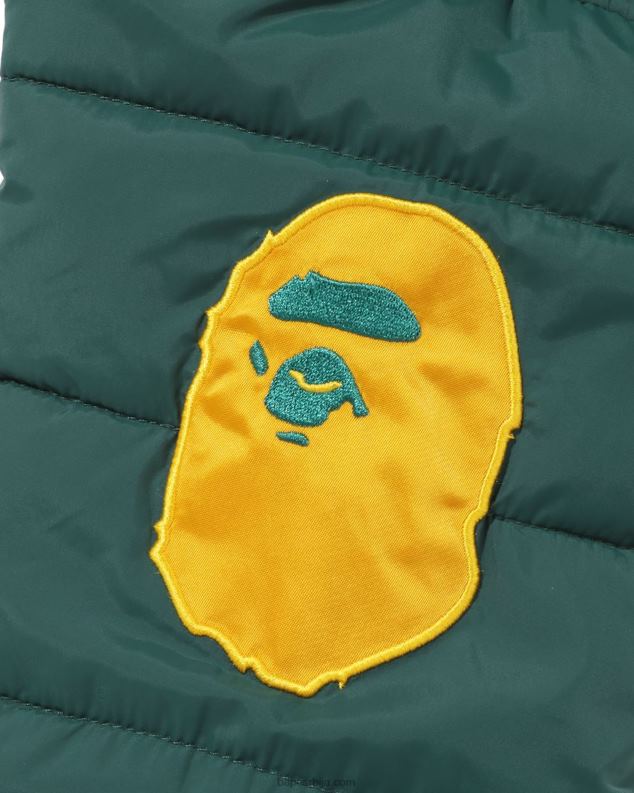 Војничко зелена клинци A Bathing Ape подстављена јакна J42801548