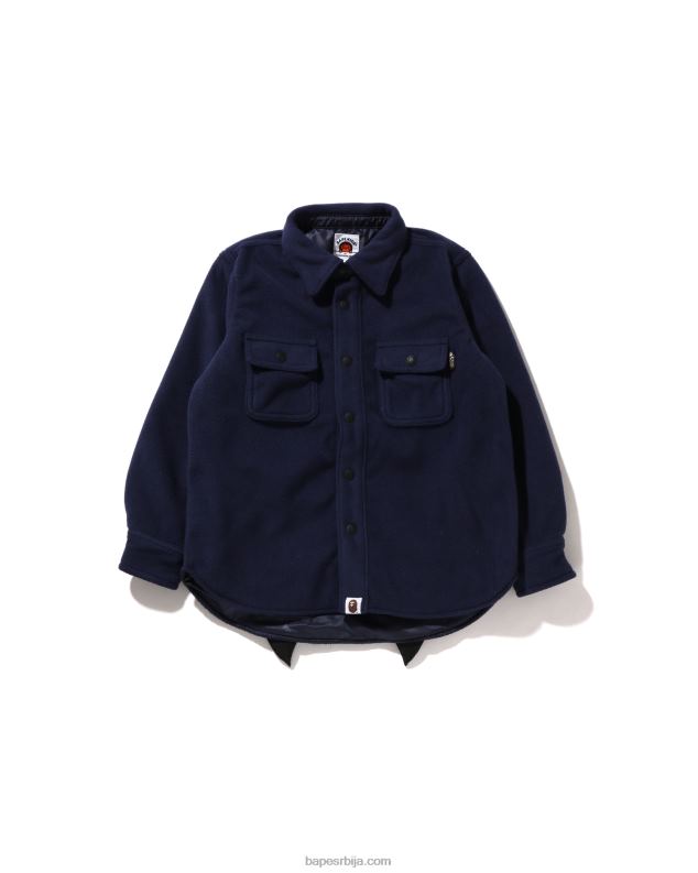 Плави клинци A Bathing Ape јакна од ајкуле J42801642