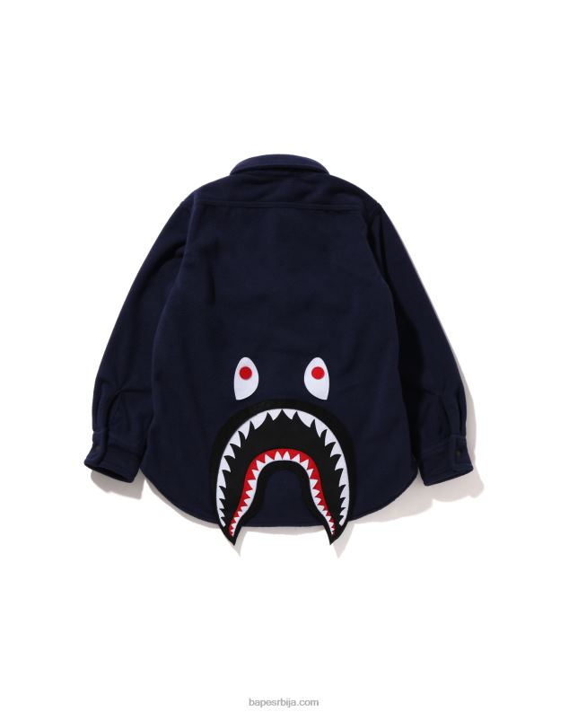 Плави клинци A Bathing Ape јакна од ајкуле J42801642