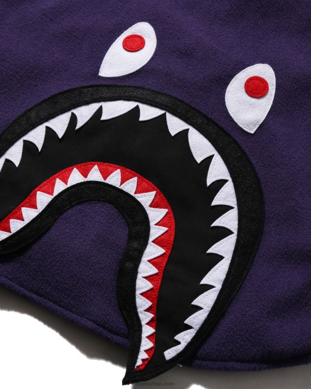 љубичаста клинци A Bathing Ape јакна од ајкуле J42801643