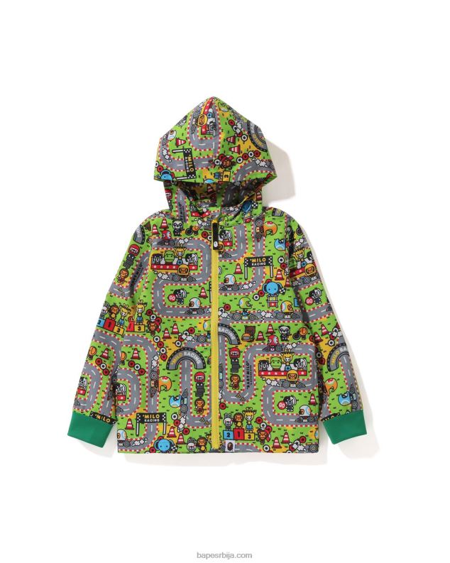 цаисе клинци A Bathing Ape баби мило тркачка јакна са капуљачом J42801723