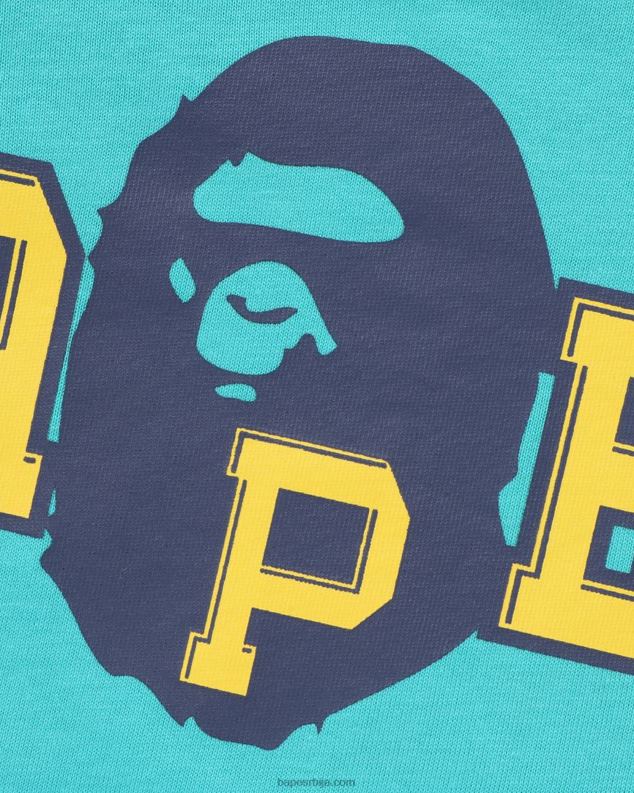 светло зелена клинци A Bathing Ape вишеслојни боди са обручима J42801368