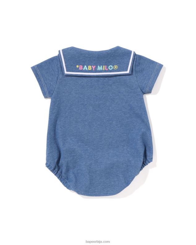 тексас клинци A Bathing Ape баби мило јерсеи тексас боди са морнарском крагном J42801400