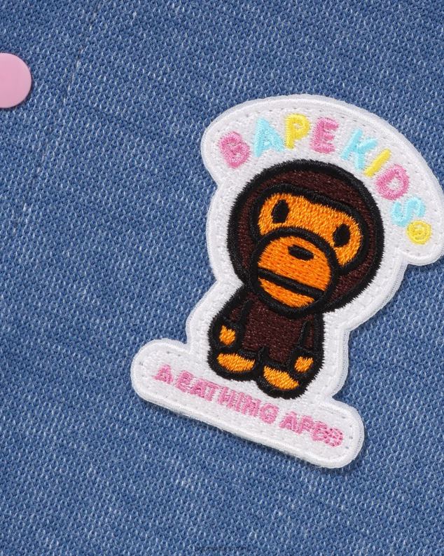 тексас клинци A Bathing Ape баби мило јерсеи тексас боди са морнарском крагном J42801400