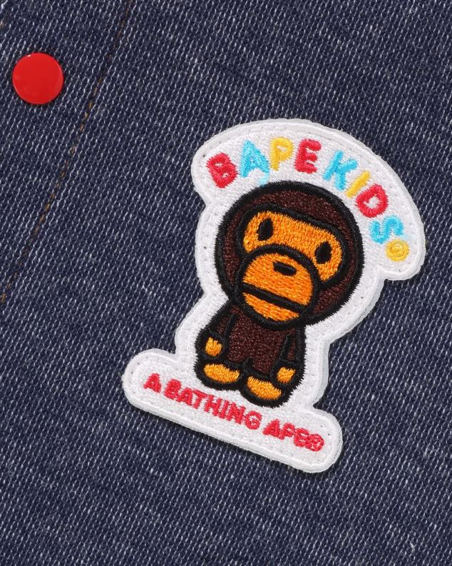 тексас клинци A Bathing Ape баби мило јерсеи тексас боди са морнарском крагном J42801401