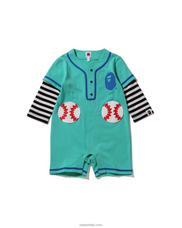 Нана клинци A Bathing Ape вишеслојни комбинезони са обручем за бејзбол J42801569