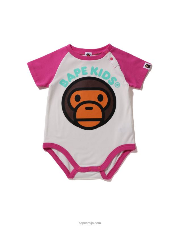 бео клинци A Bathing Ape баби мило боди J42801603