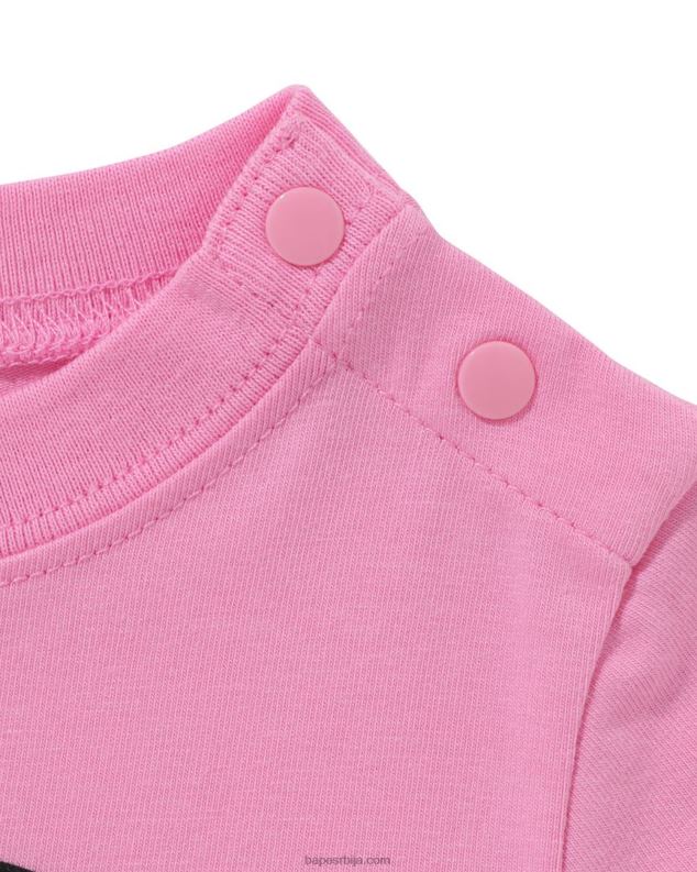 розе клинци A Bathing Ape баби мило фаце вишеслојни боди J42801702