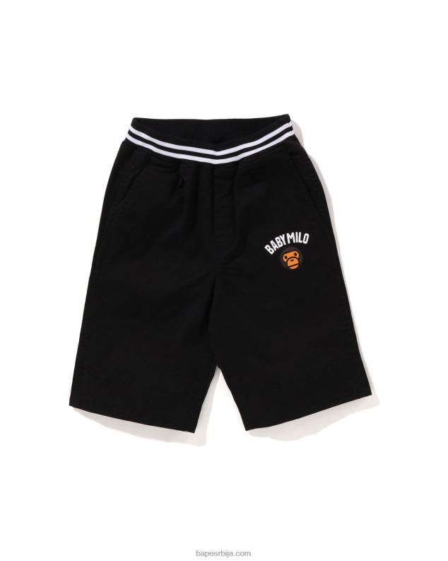 црн клинци A Bathing Ape баби мило 1ст цамо шорц са манжетама J42801700