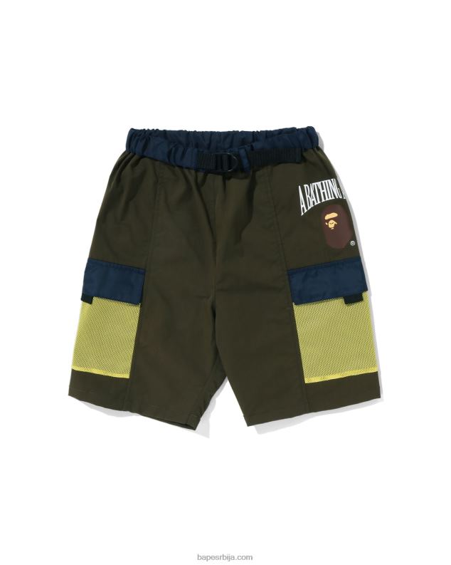 дубока џунгла клинци A Bathing Ape шорц са мрежастим џеповима J42801311