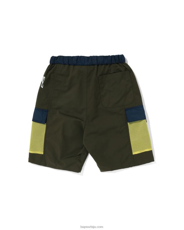 дубока џунгла клинци A Bathing Ape шорц са мрежастим џеповима J42801311