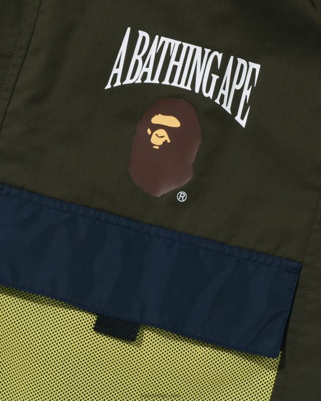 дубока џунгла клинци A Bathing Ape шорц са мрежастим џеповима J42801311