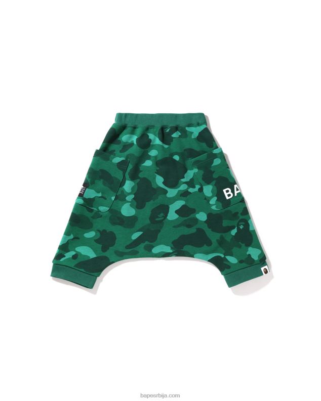 смарагд клинци A Bathing Ape у боји цамо оверсизе шортс сароуел J42801637