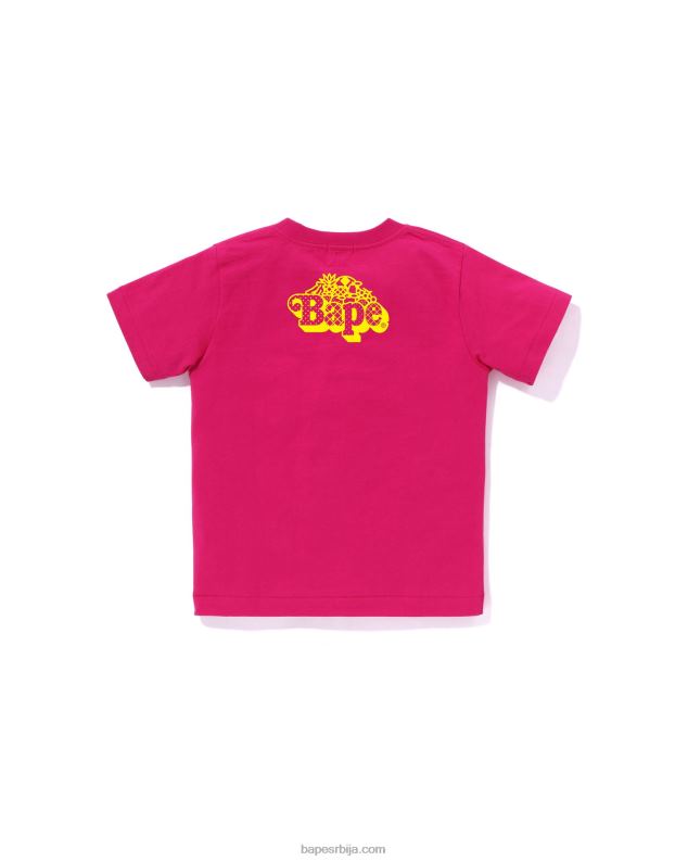 карминска ружа клинци A Bathing Ape баби мило мајица са мешаним воћем #1 J42801373