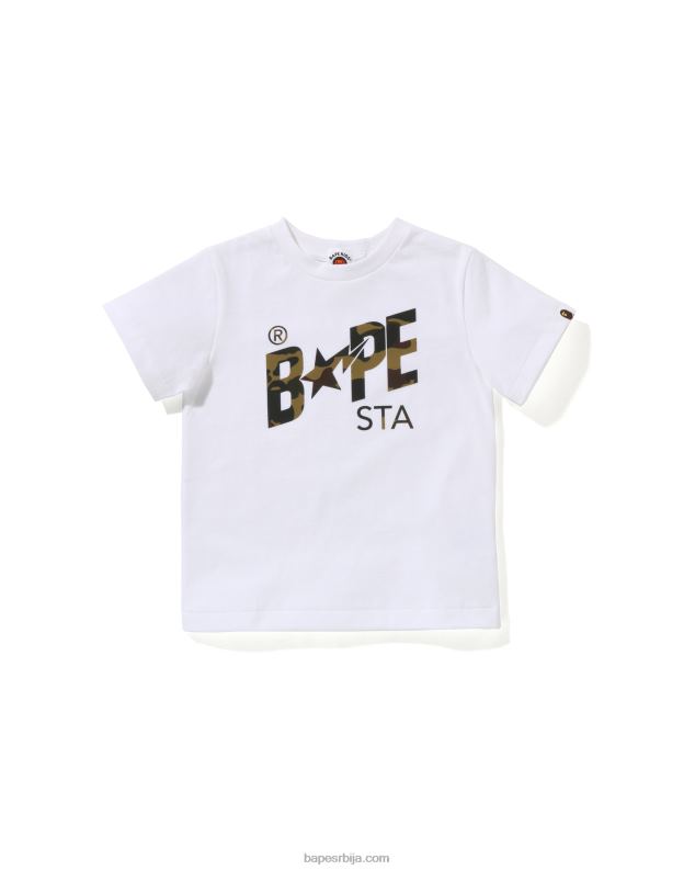 бео клинци A Bathing Ape рефлектор 1ст цамо лого мајица J42801665
