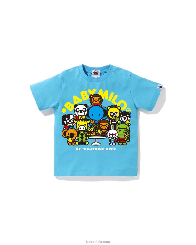 Плави клинци A Bathing Ape баби мило мајица са мешаним воћем #2 J42801454