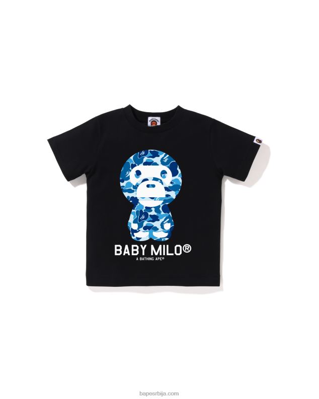 црн клинци A Bathing Ape абц цамо баби мило тее J42801269