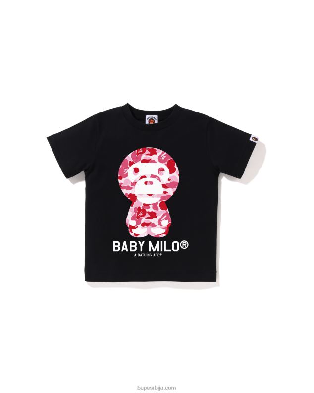 црн клинци A Bathing Ape абц цамо баби мило тее J42801271