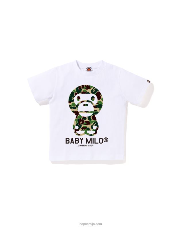 бео клинци A Bathing Ape абц цамо баби мило тее J42801273