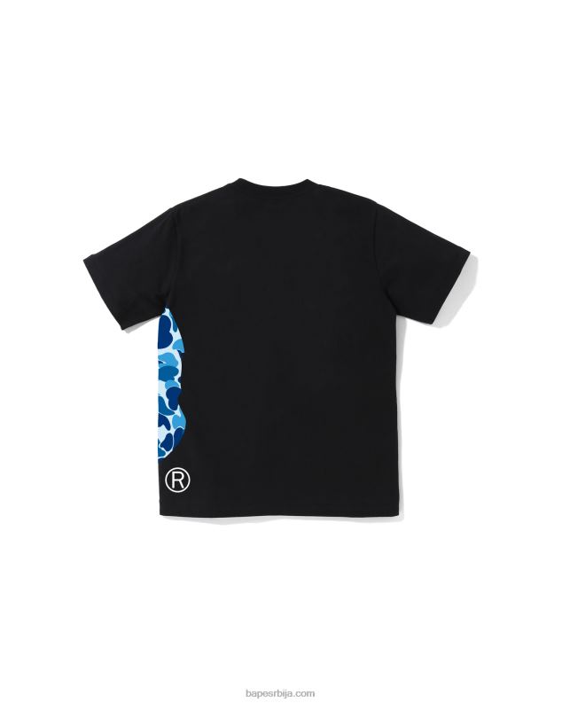 црн клинци A Bathing Ape абц цамо сиде биг хеад тее јр J42801281