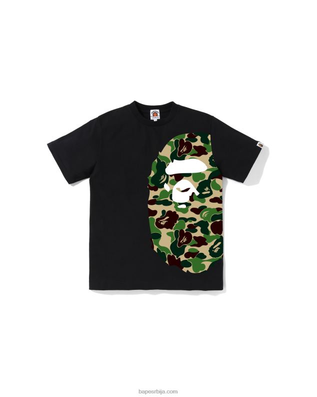 црн клинци A Bathing Ape абц цамо сиде биг хеад тее јр J42801282