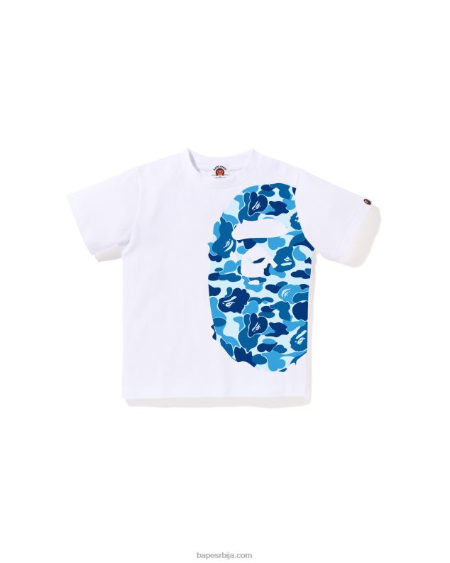 бео клинци A Bathing Ape абц цамо сиде биг хеад мајица J42801292