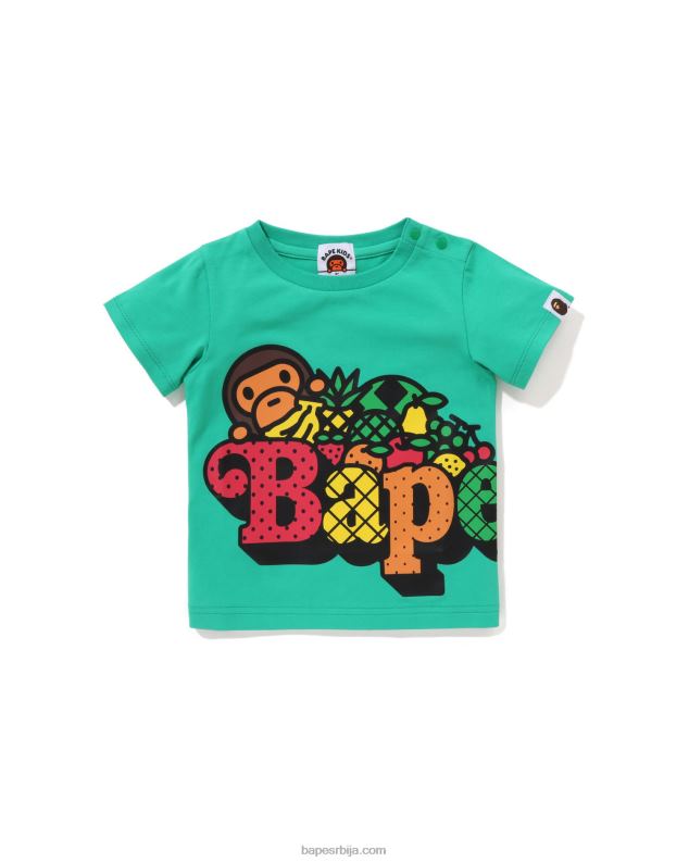 светло зелена клинци A Bathing Ape баби мило воћни чај J42801323