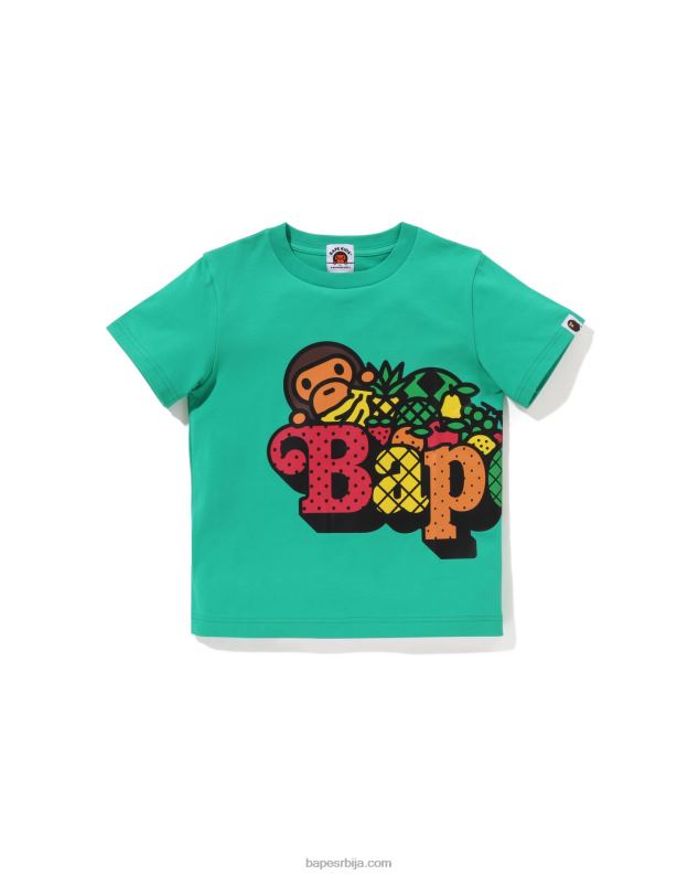 светло зелена клинци A Bathing Ape баби мило воћни чај J42801338