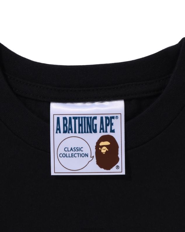 црн клинци A Bathing Ape тее јр J42801361