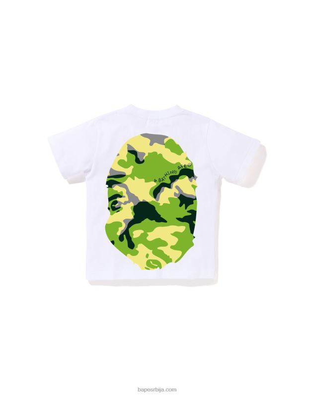 бео клинци A Bathing Ape воодланд цамо мајица за велику главу J42801386