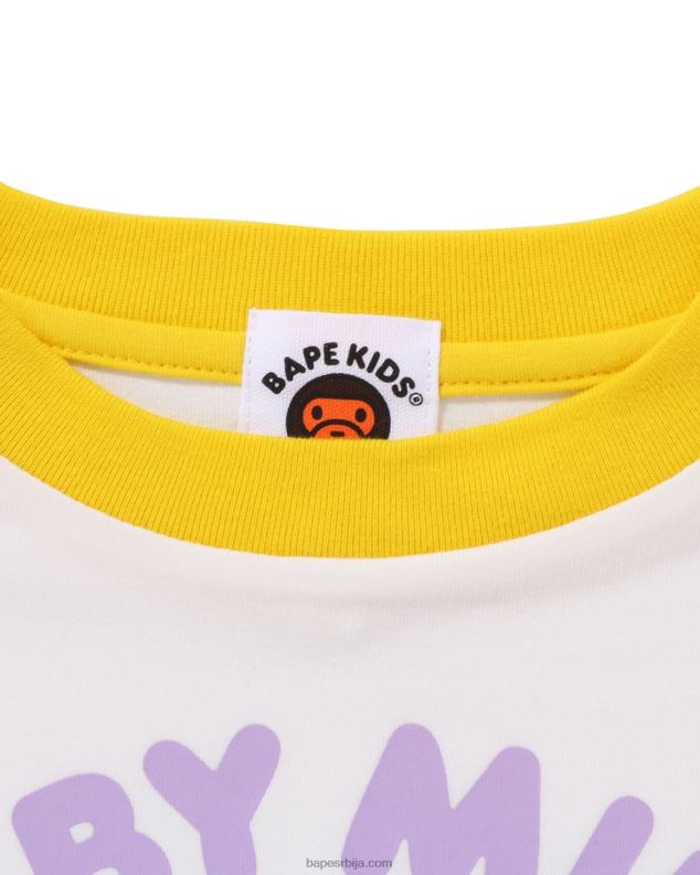 бео клинци A Bathing Ape баби мило донутс раглан тее J42801465